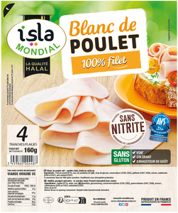 Blanc de poulet tranche